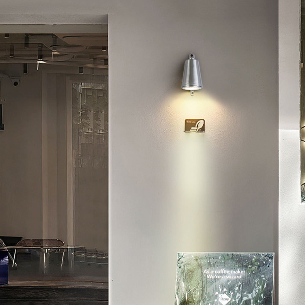 Industrial Metal Bell-Shaped IP65 Waterproof Outdoor Wall Light D876