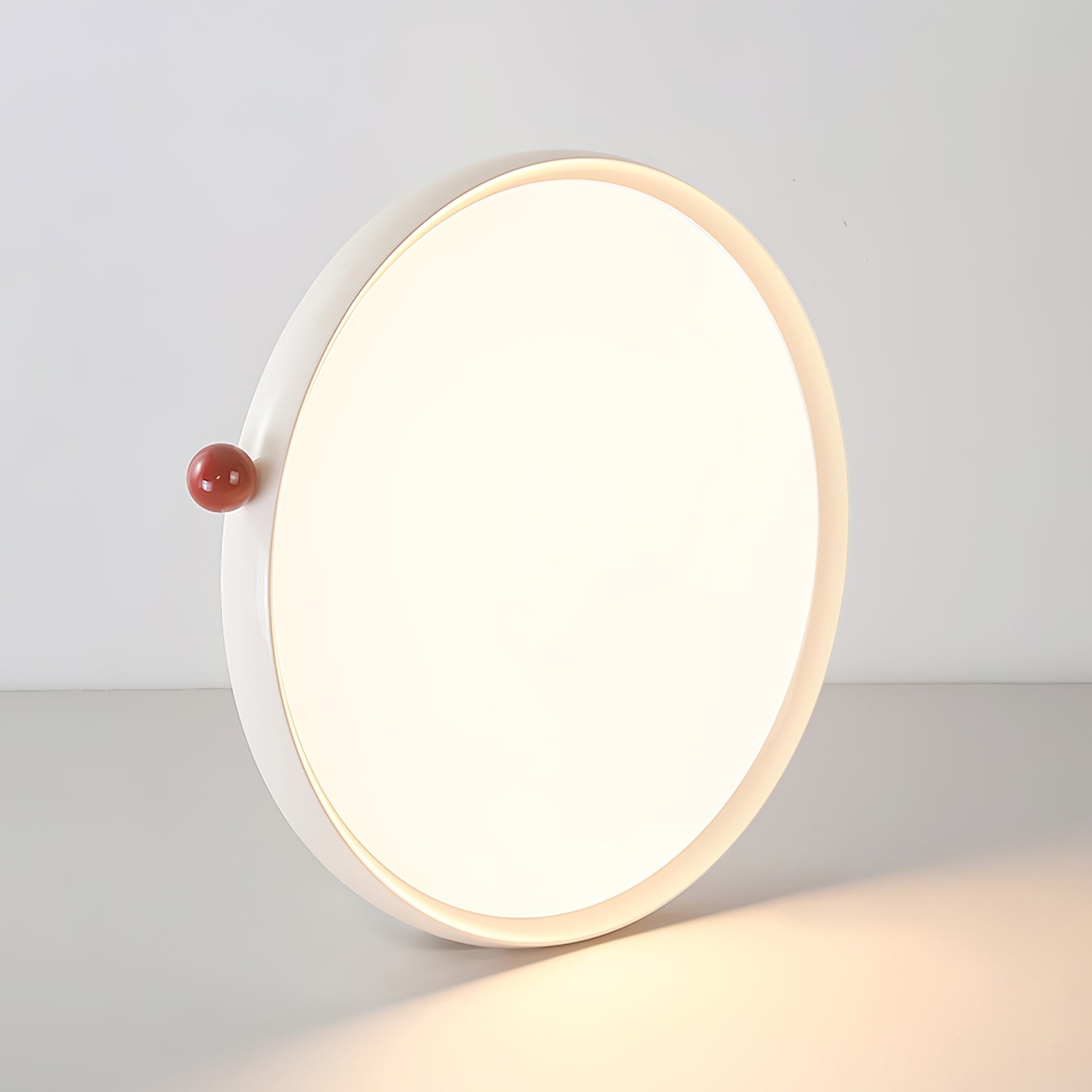 Minimalist Disc Cream Style Ultra-thin Ceiling Lamp M543