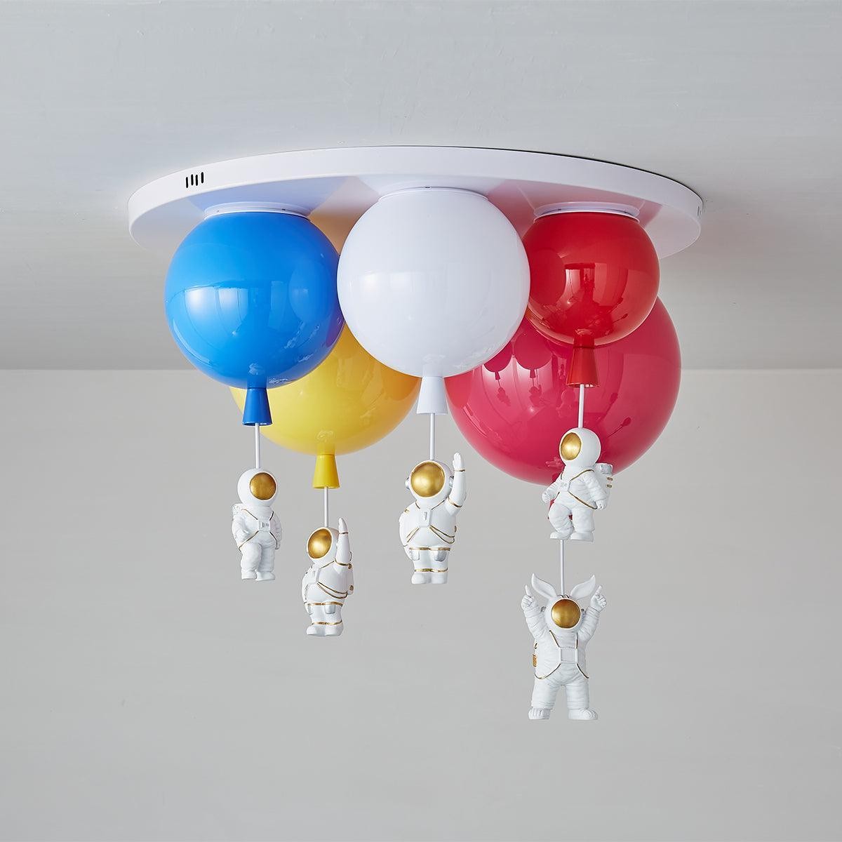 Astronaut Glossy Balloon Ceiling Lamp M494