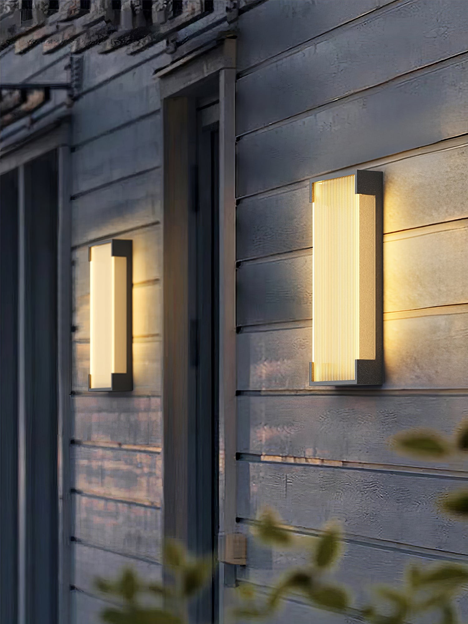 Rectangular Outdoor Wall Light M434