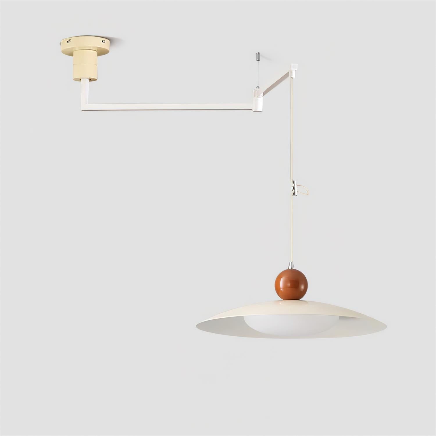 Nordic Flying Saucer Swing Arm Movable Pendant Light M213