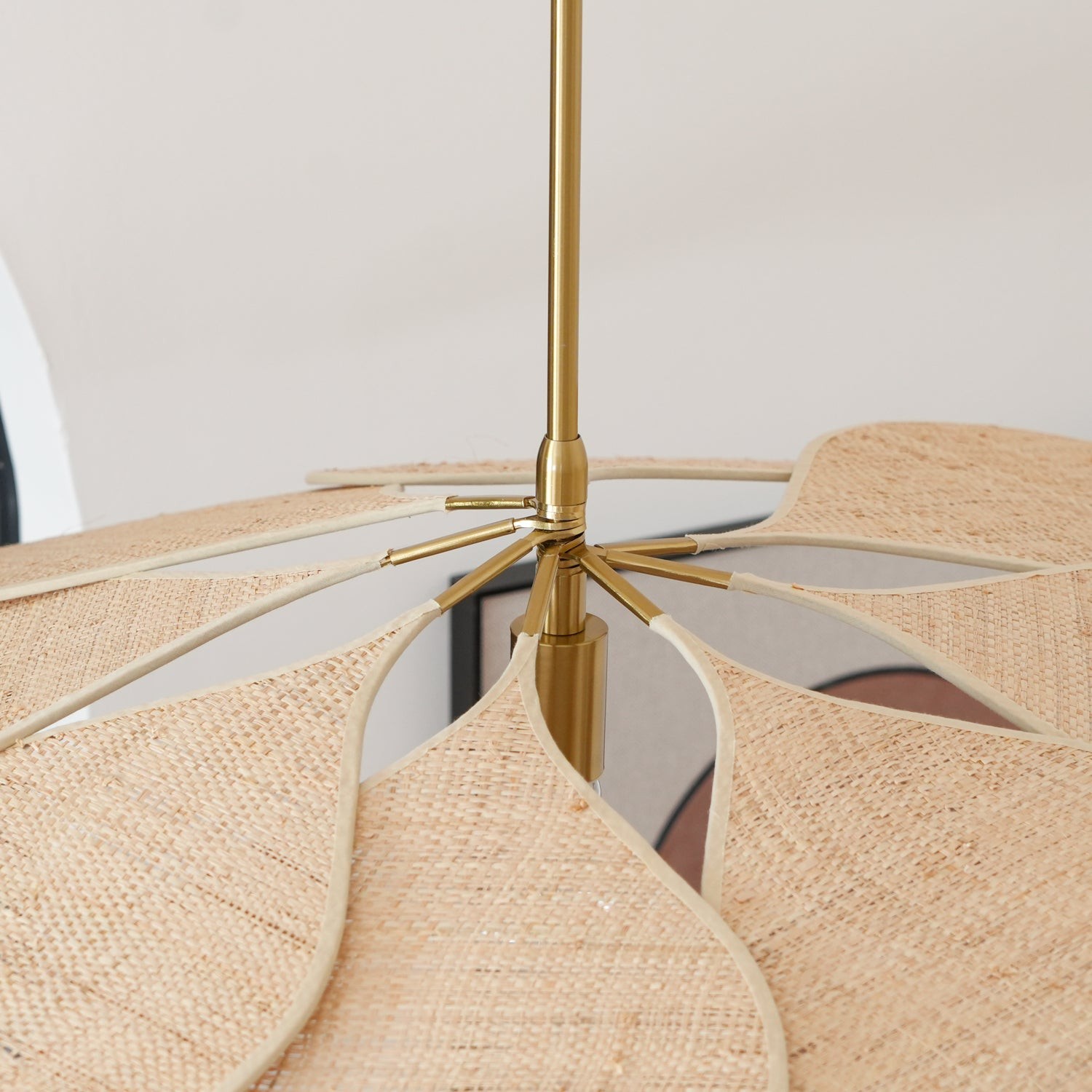 Petals Bloom Rattan Pendant Lamp M532
