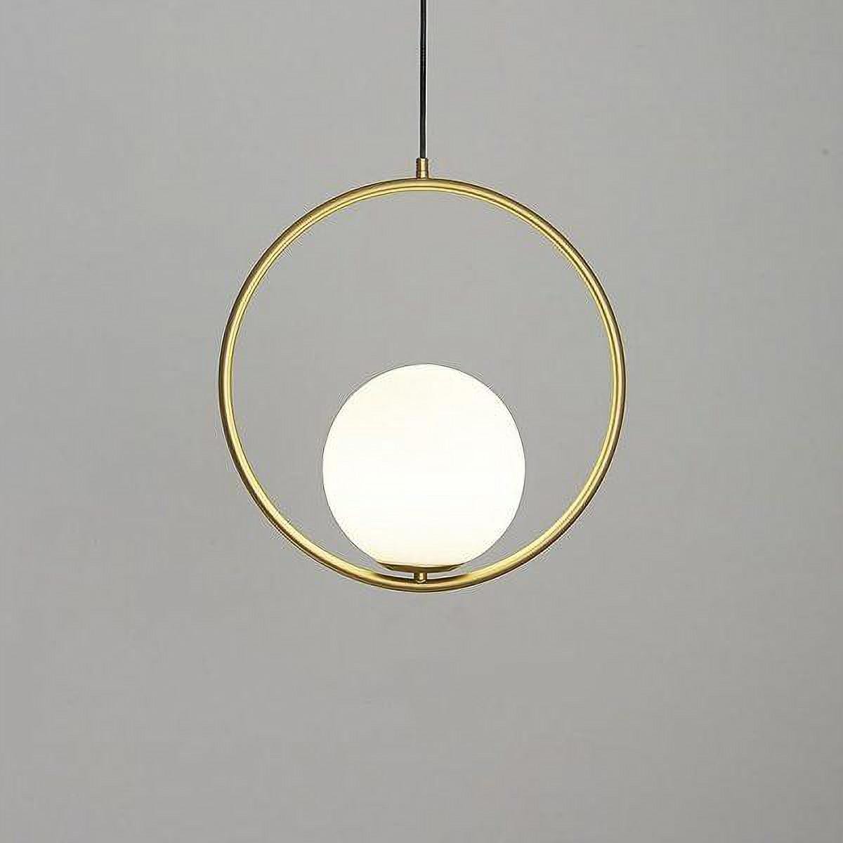 Modern Geometric Metal Pendant Light