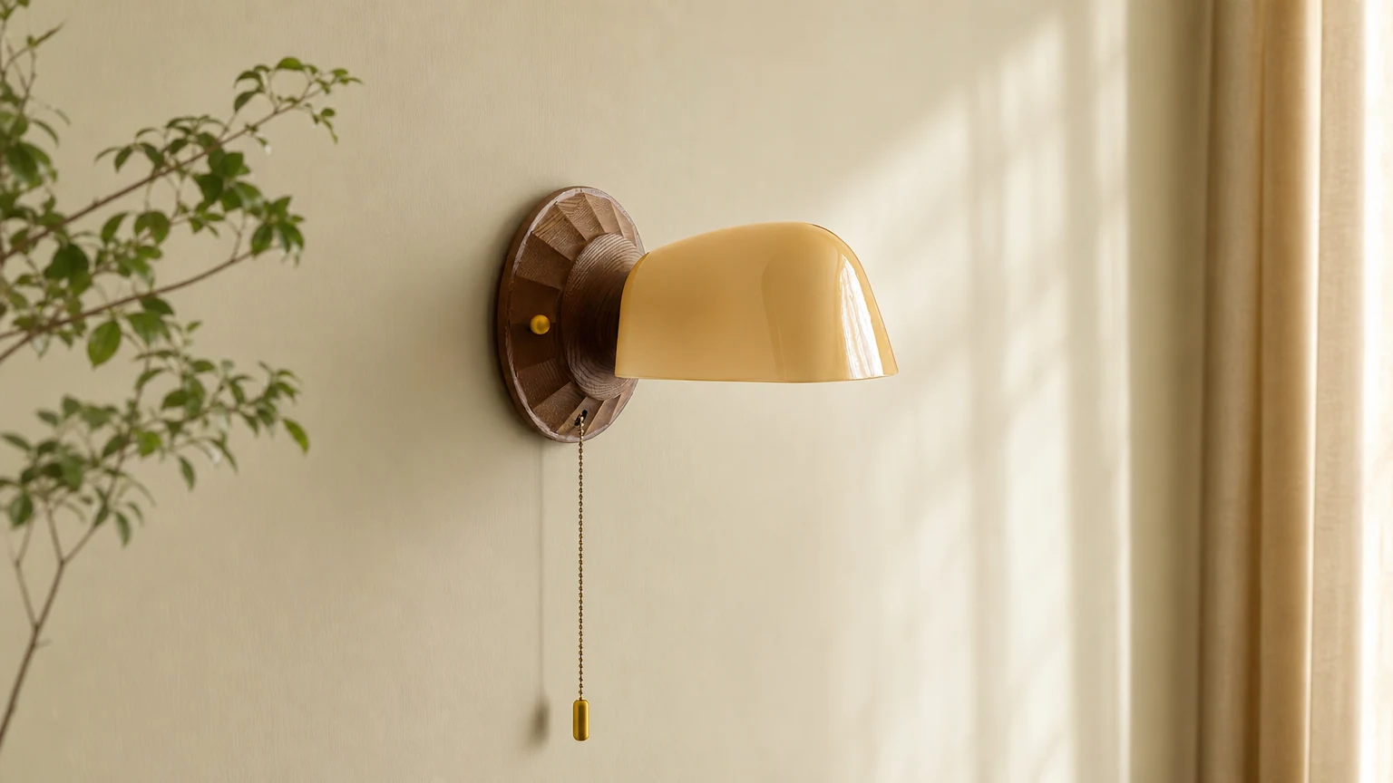 Kinkiet Bell D261 zainstalowany jako ciepły kinkiet