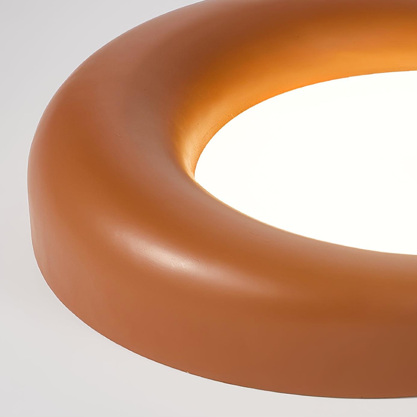Center Offset Concentric Circle Acrylic Ceiling Lamp M413