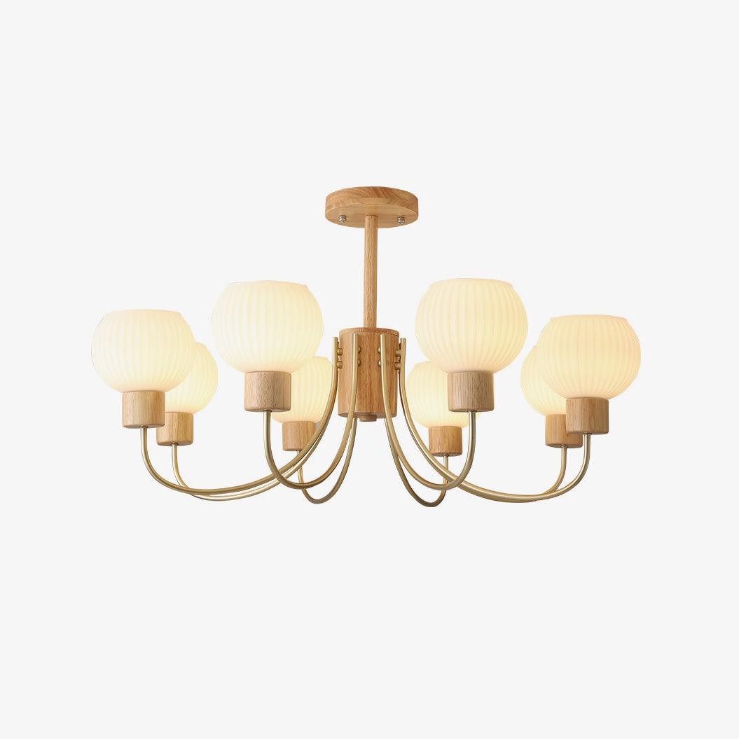 Wabi-sabi Wooden Chandelier M562