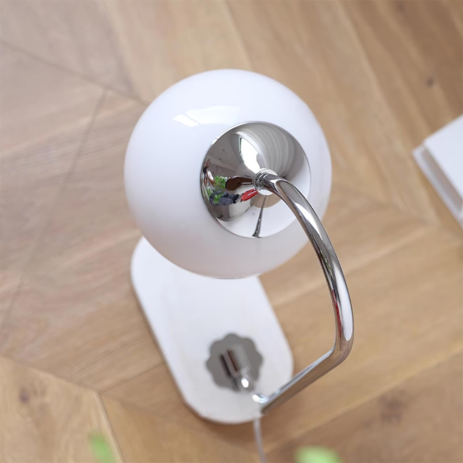 Nordic Mushroom Glass Bedside Table Lamp M335