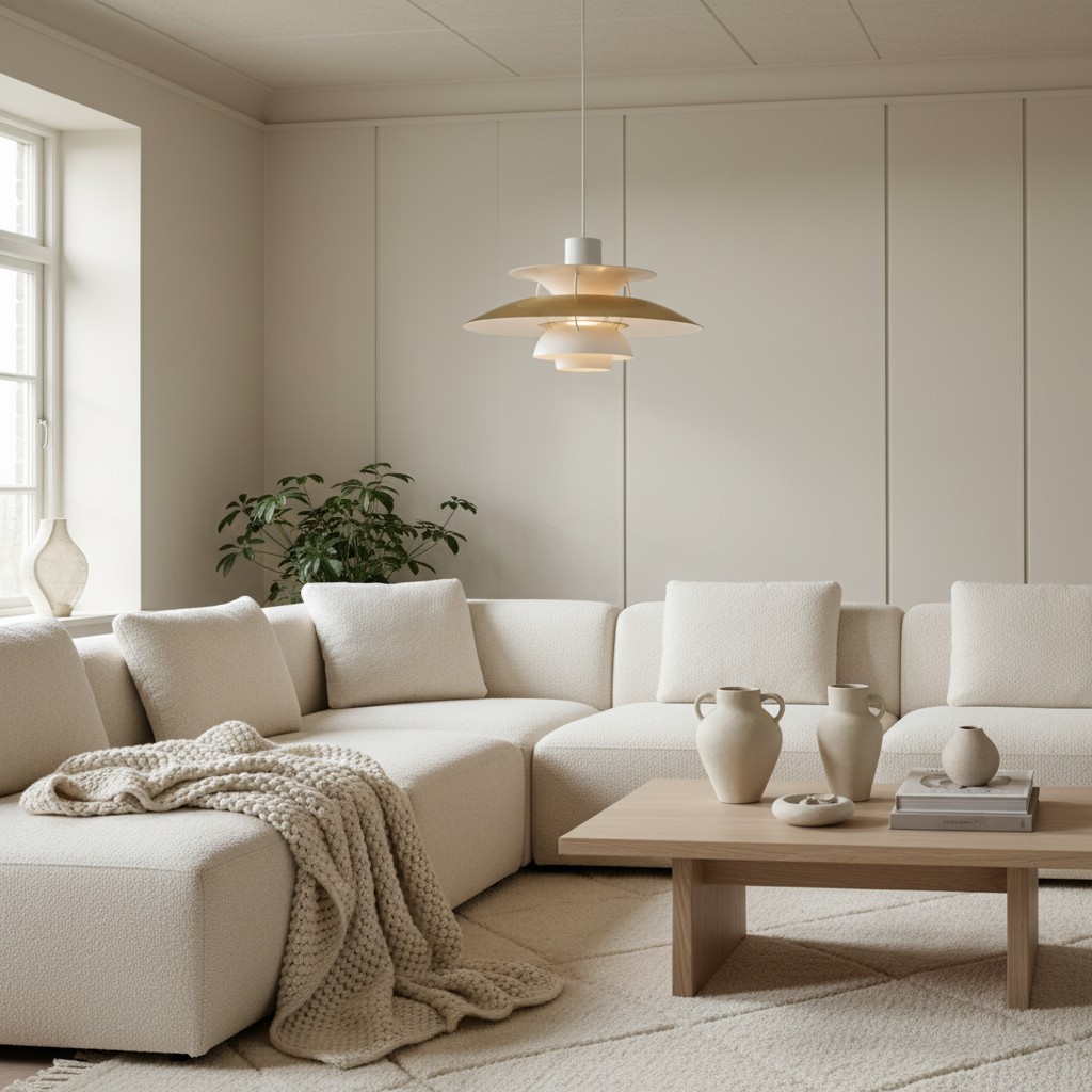 Danish UFO Design Kitchen Pendant Lamp