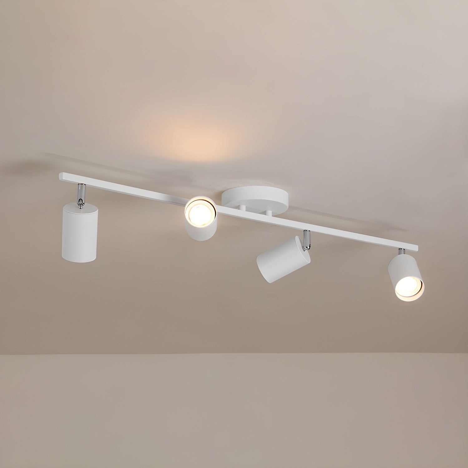 Row Of Multi-Head Metal Ceiling Lights M70