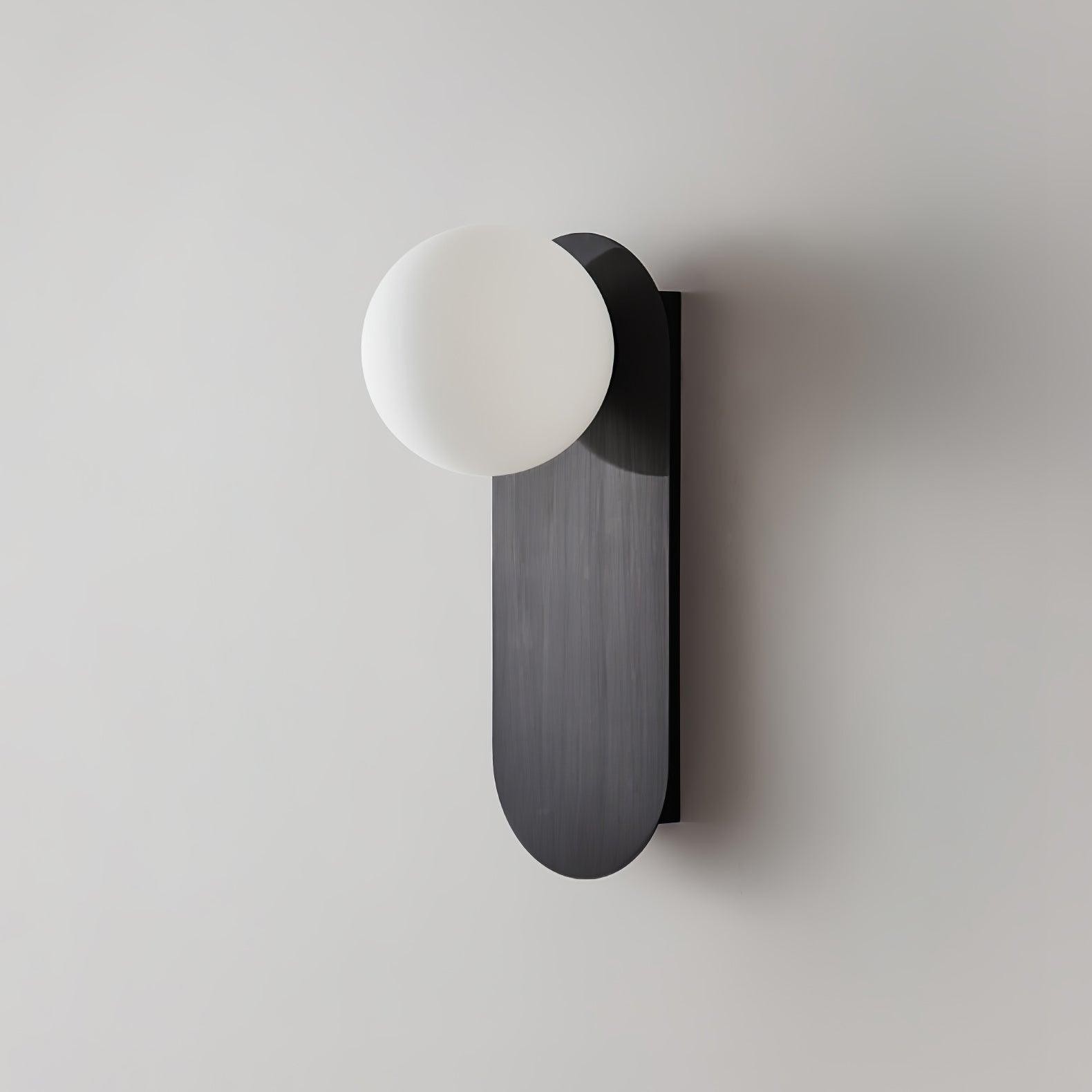 Modern Glass Base Sconce M381