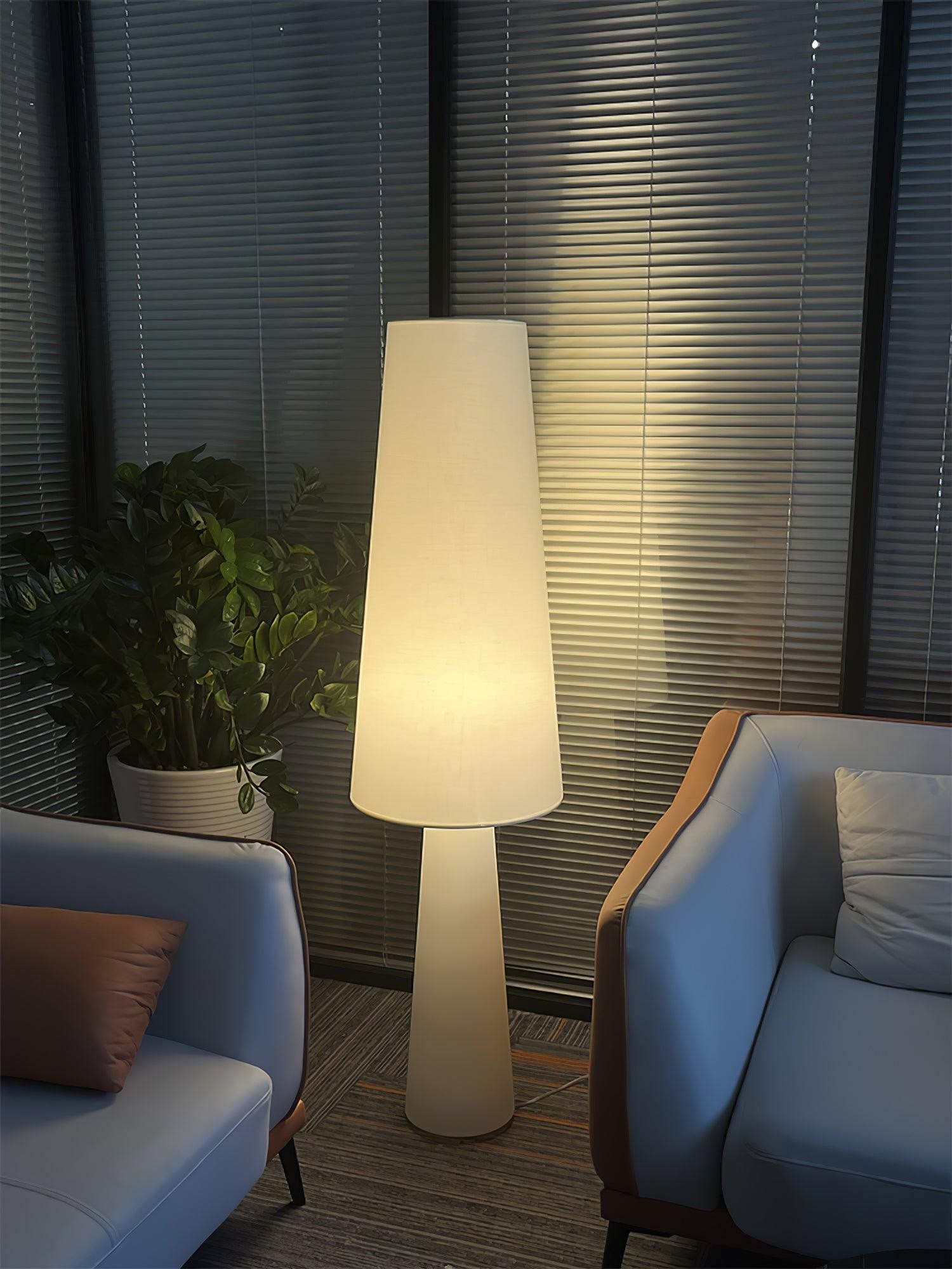 Column Fabric Floor Lamp Suitable For Living Room M76
