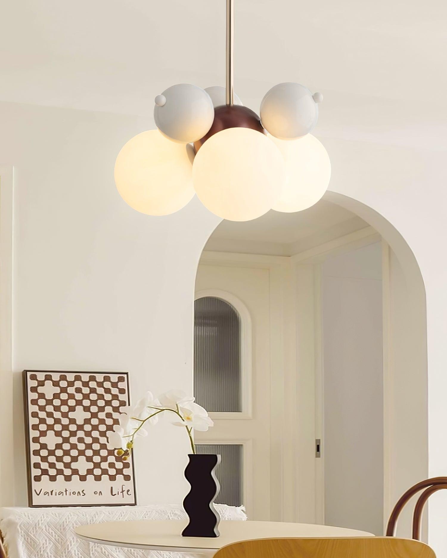 Modern Bubble Shaped Lampshade Pendant Lamp M349