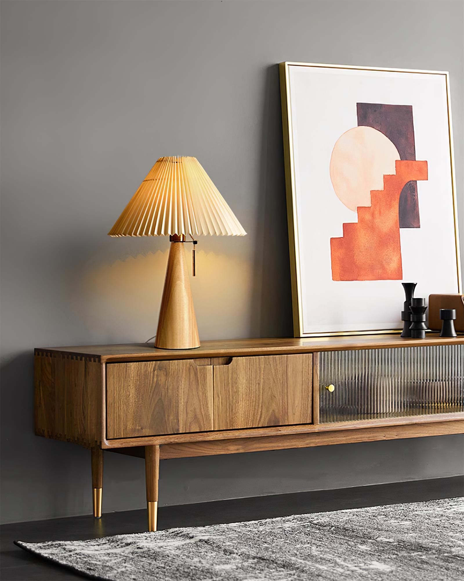 Fashion Vintage Wood Table Lamp M152