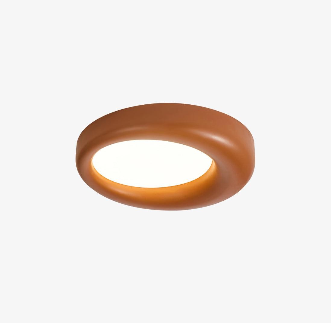 Center Offset Concentric Circle Acrylic Ceiling Lamp M413