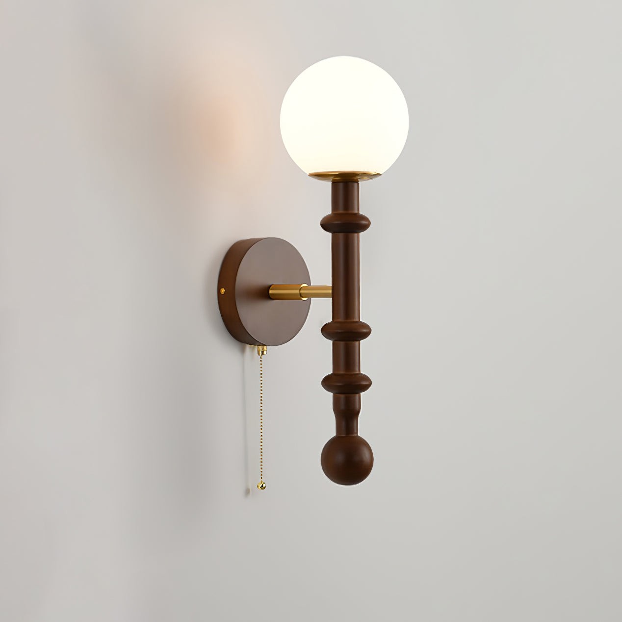 Retro Solid Wood Series Wall Lamp M523