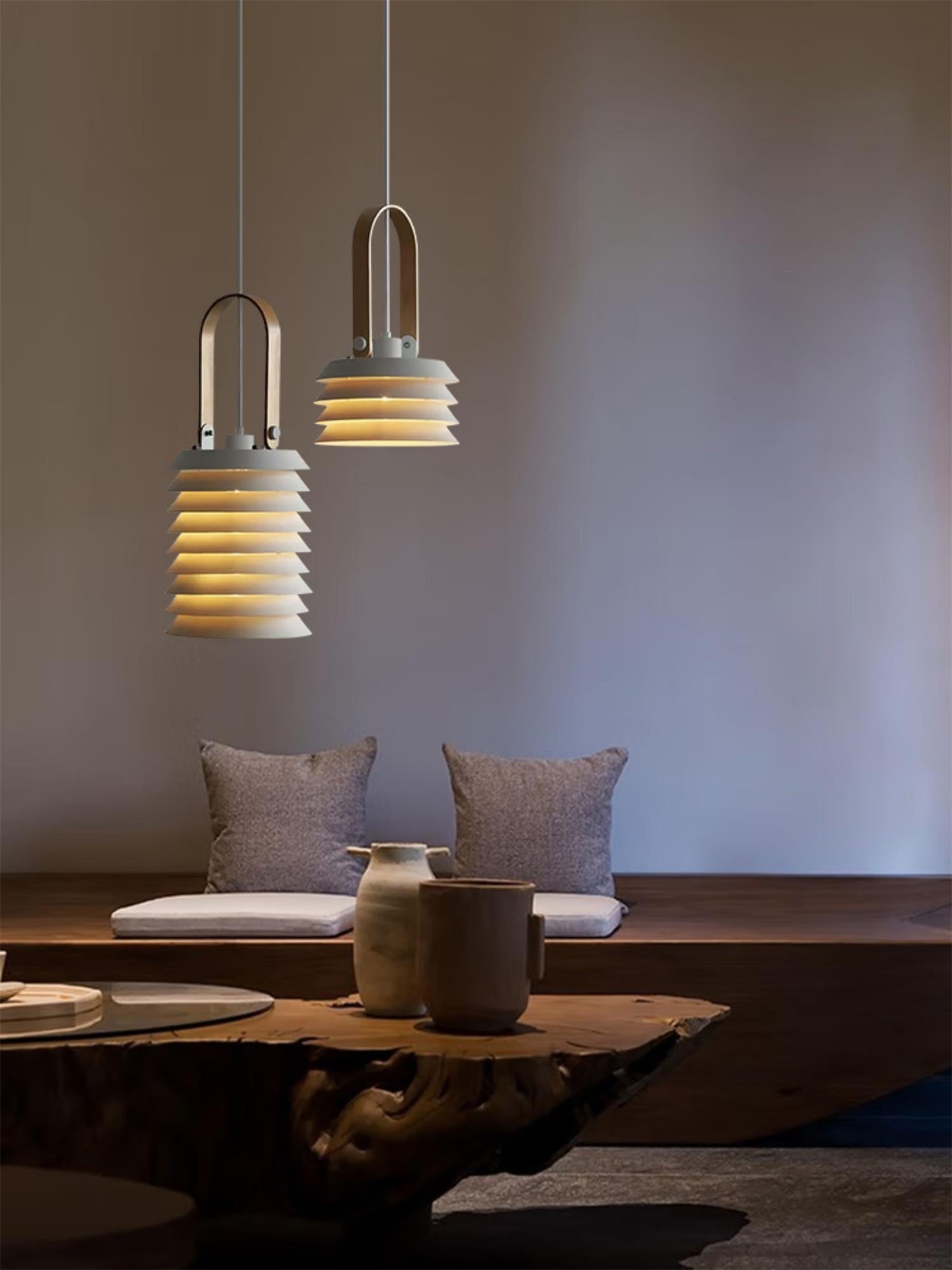 Minimalist Lantern Pendant Lamp D420