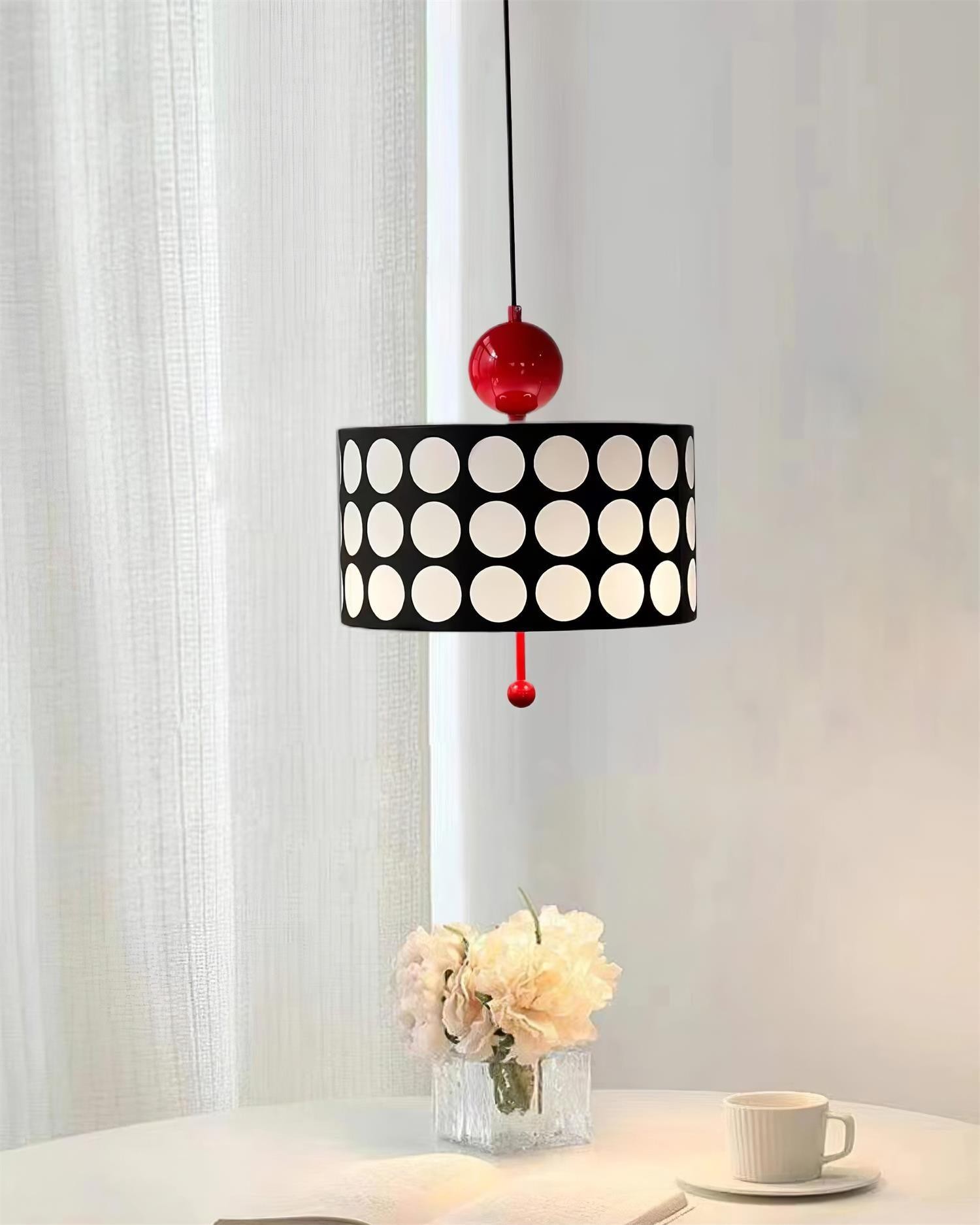 Lattice Acrylic Polka Dots Pendant Lamp M267
