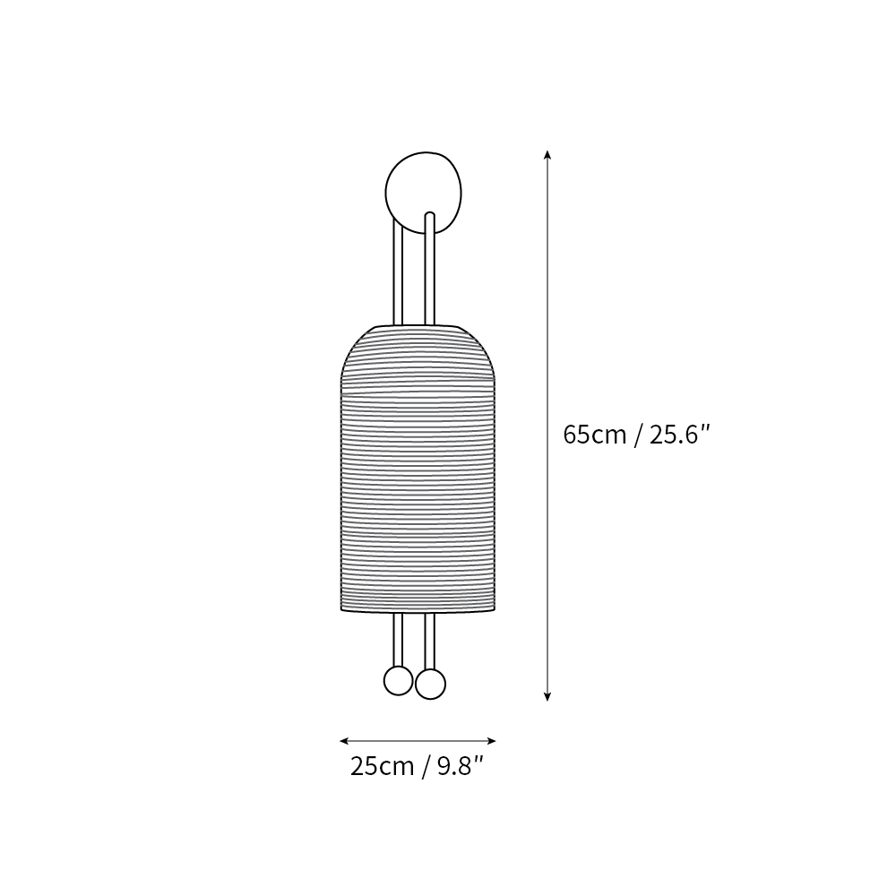 Lantern Glass Sconce D478