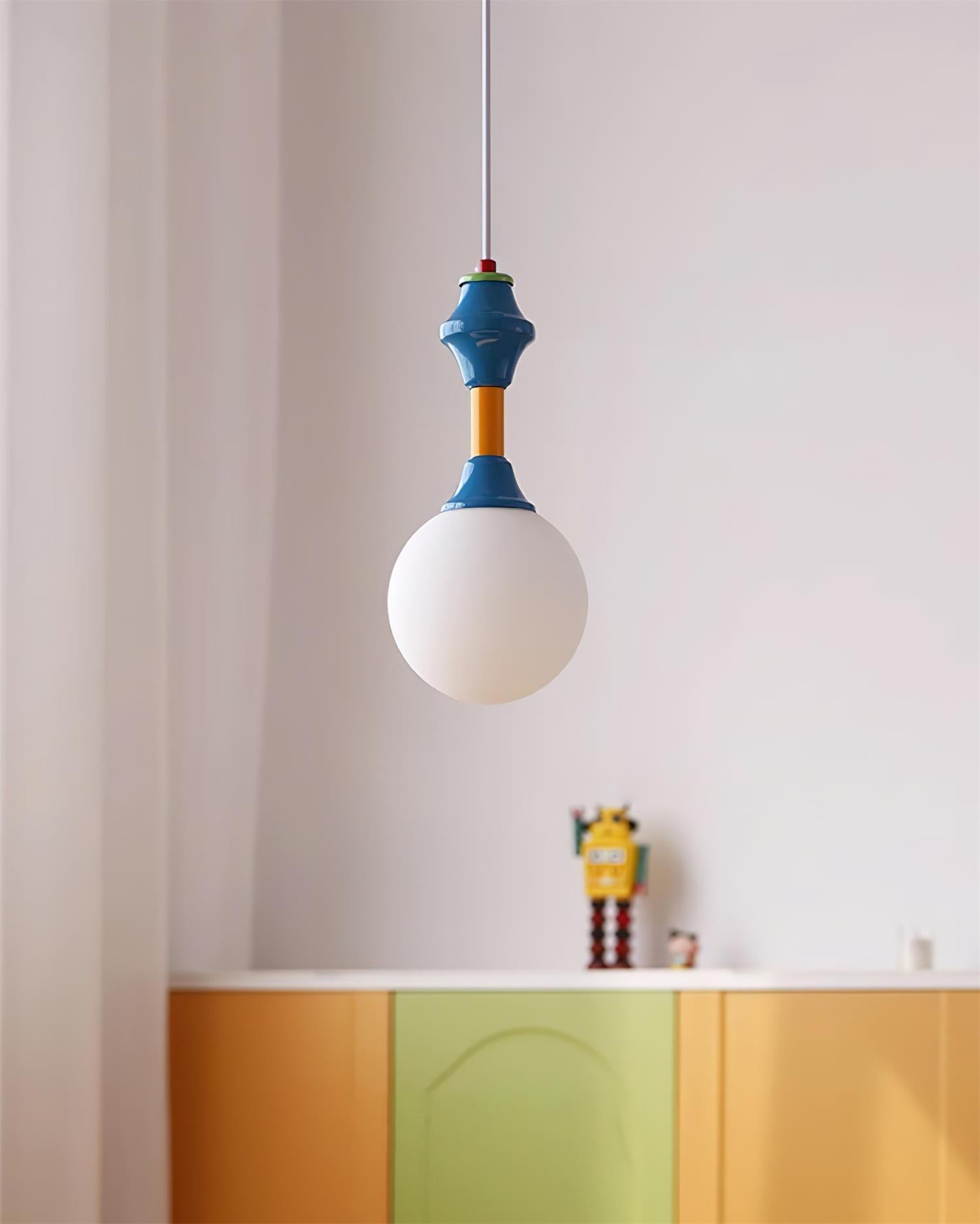 French Blue And White Atmosphere Pendant lamp M194
