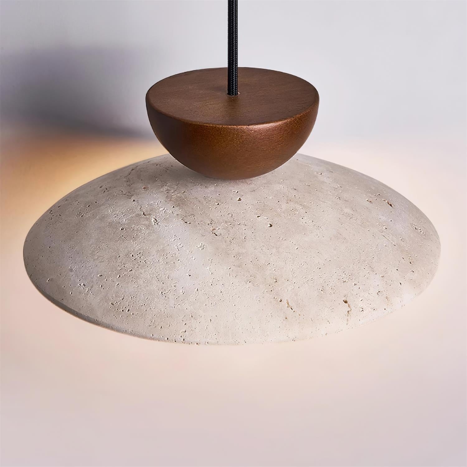 Tia Travertine Pendant Lamp D07