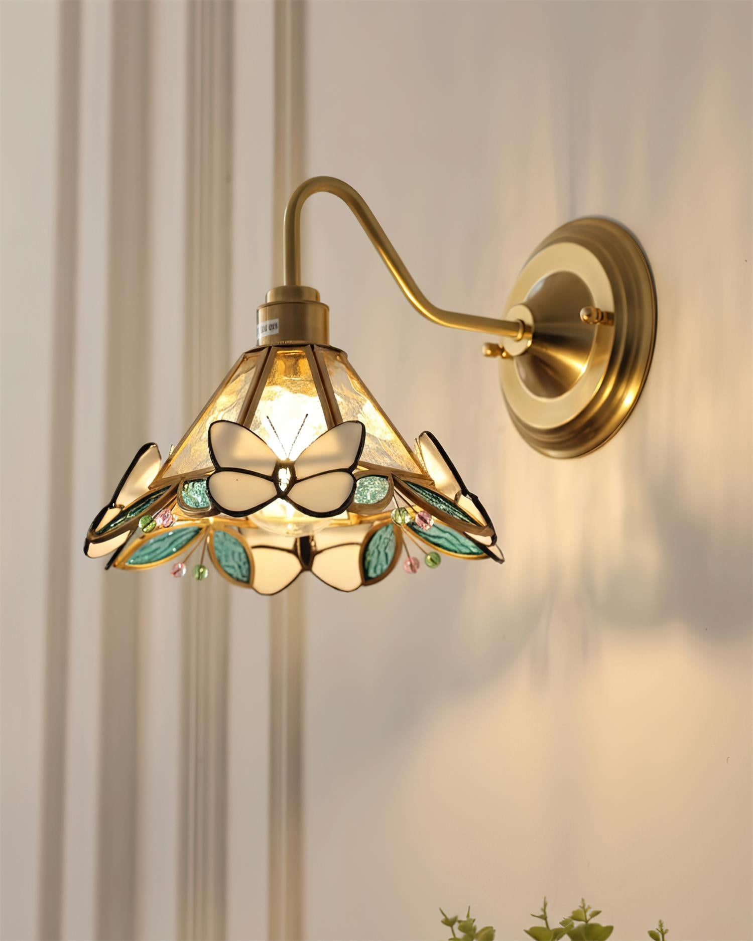 Butterfly Jewel Wall Lamp D240