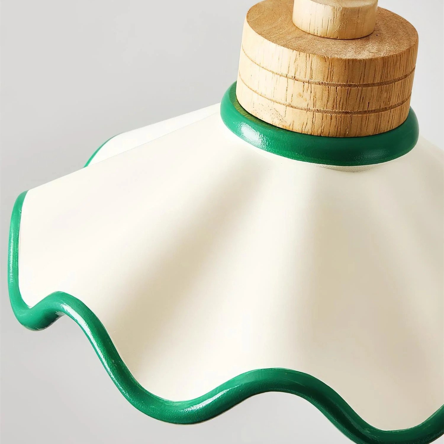 Moliro Scalloped Pendant Light - Modern Wavy Lighting for Dining Room T515