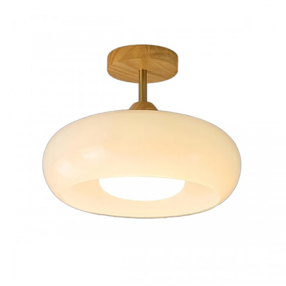 Retro Bauhaus Glass Ceiling Lamp S84