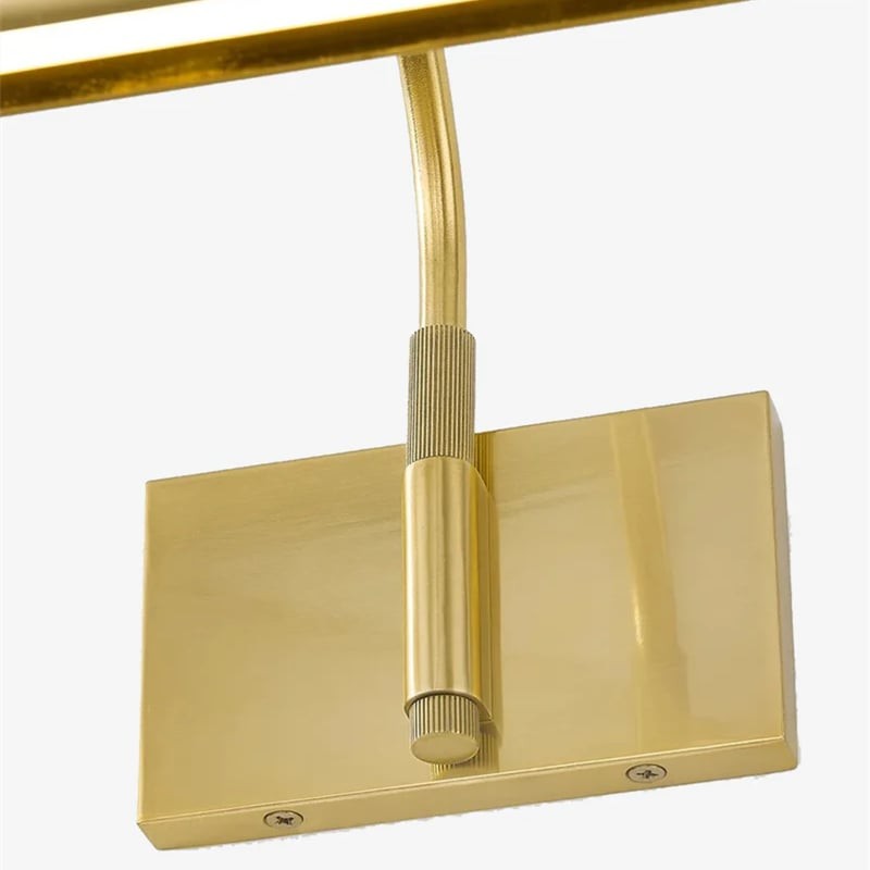 Aurix Picture Light - Slim Shade Artwork Illumination Metal Finish Wall Fixture for Gallery T608