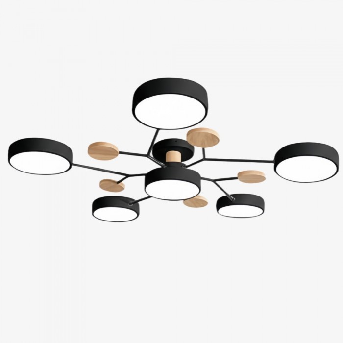 Nordic Modern Multi Disc Ceiling Lamp S94