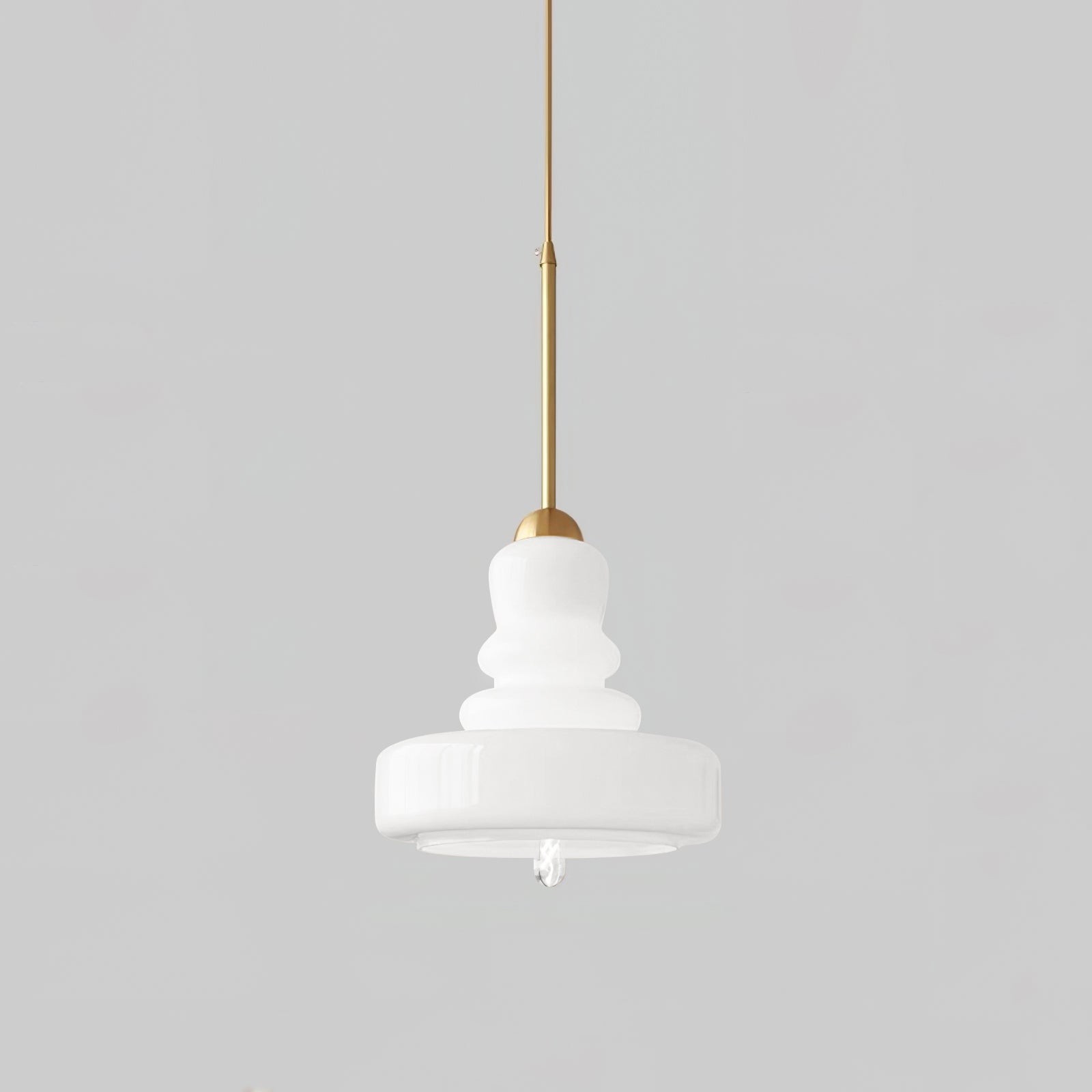 Mid Century Modern Gourd Glass Pendant Light M215