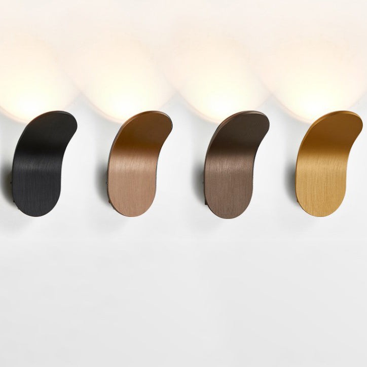 Contemporary Scandinavian Aluminum Arch LED Wall Sconce Lamp M164