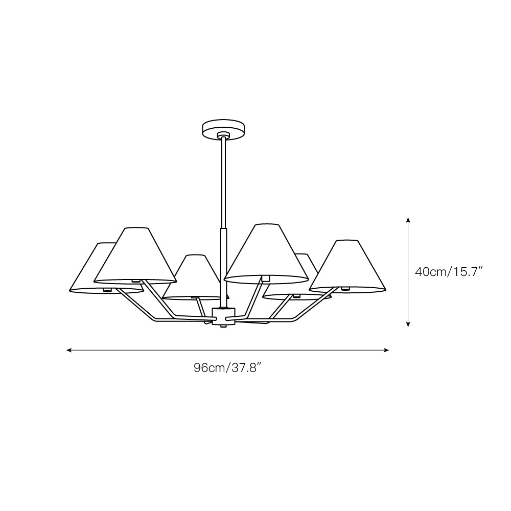 Burke Chandelier D456