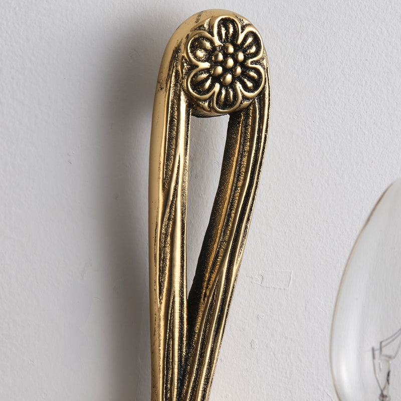Cast Brass Sconce D584