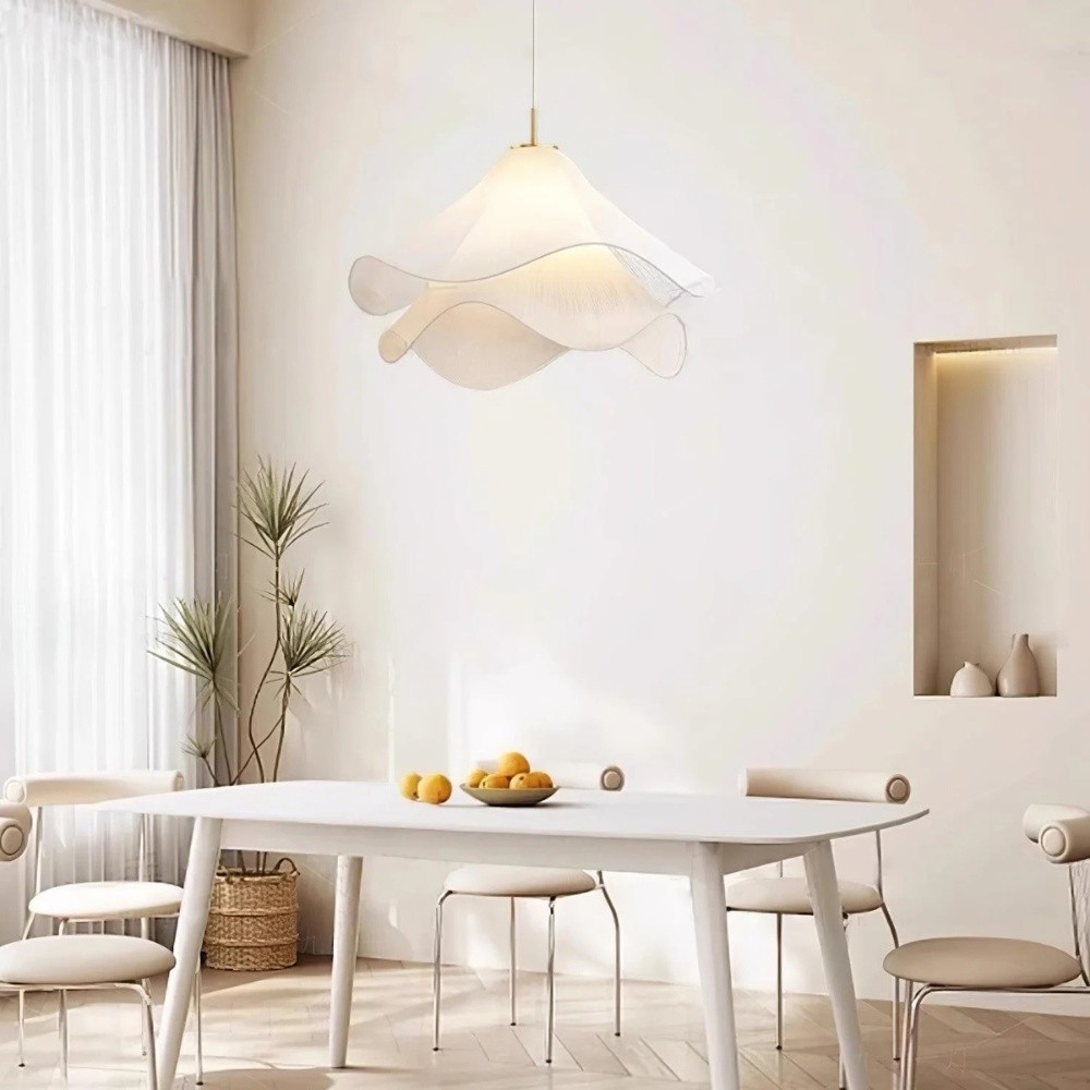 Scandinavian Jellyfish Fabric Pendant Light S133