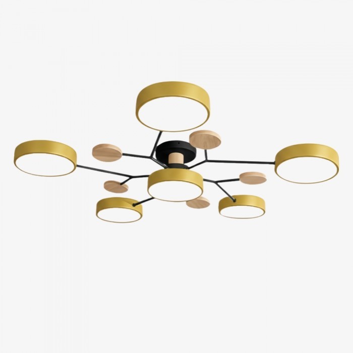Nordic Modern Multi Disc Ceiling Lamp S94