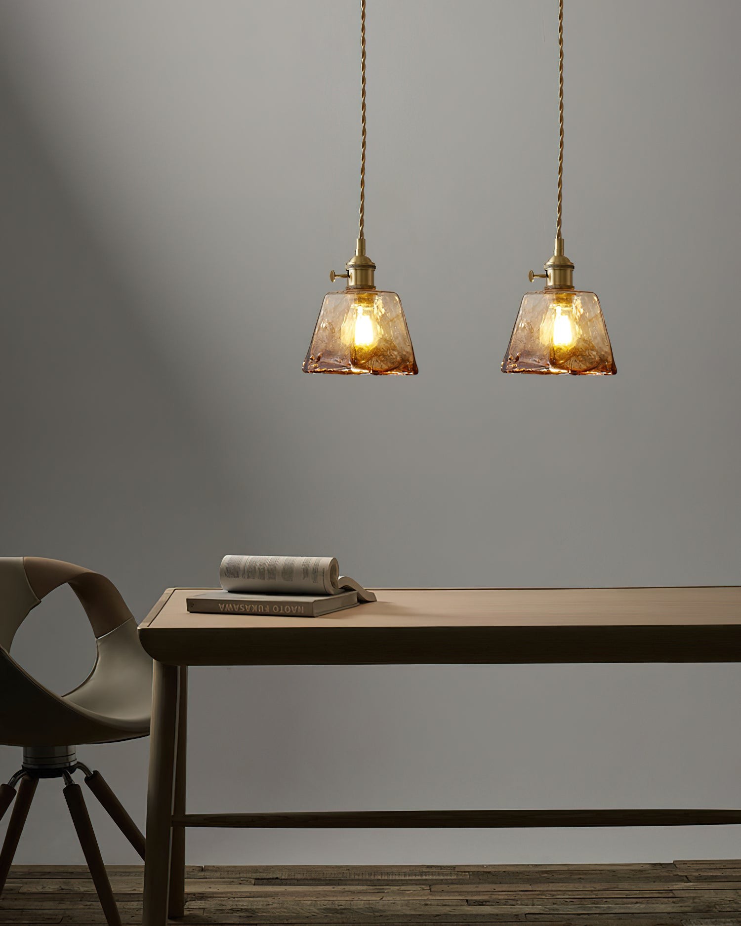 Retro Glass Pendant Lamp M212