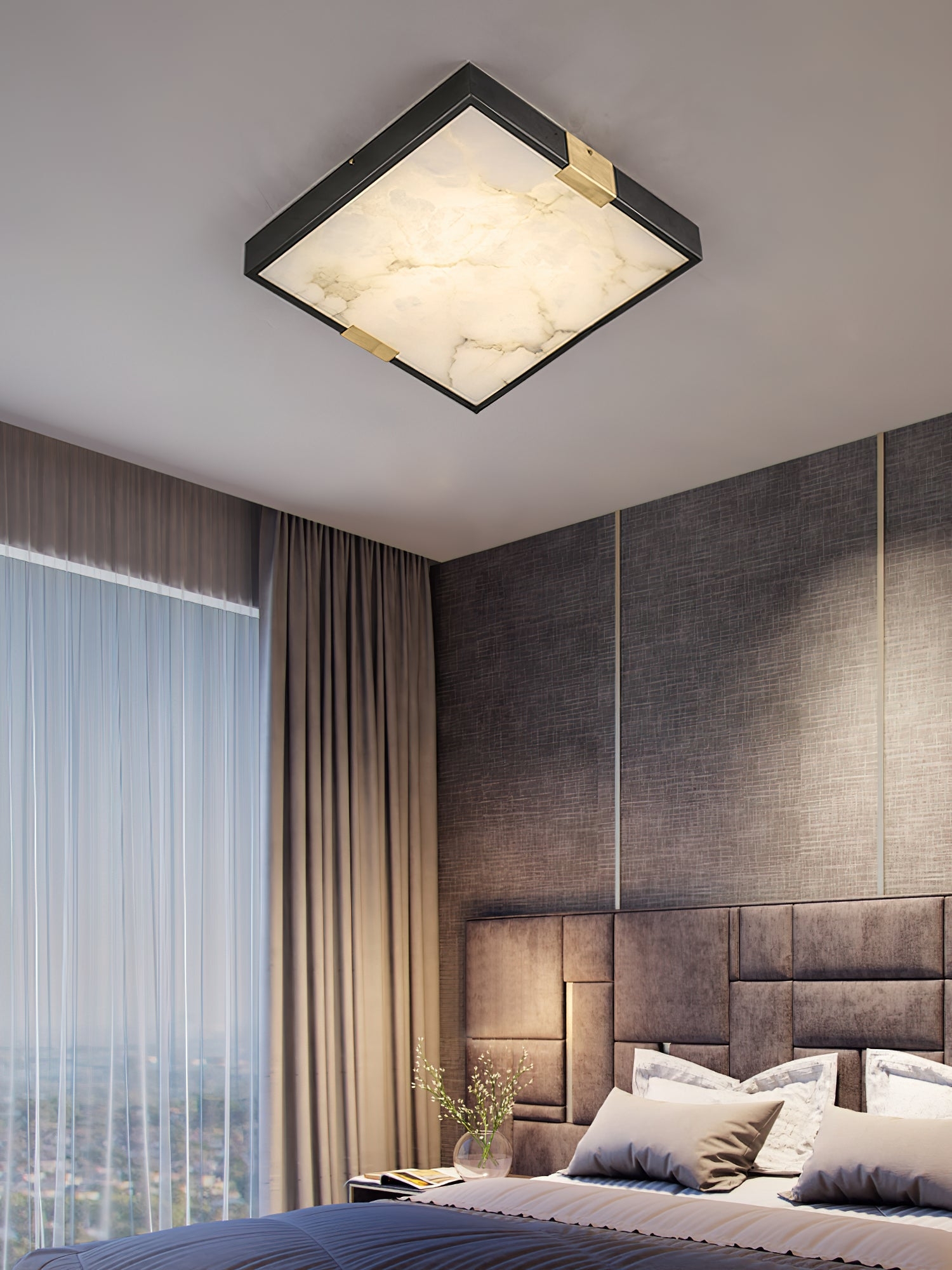 Lucien Alabaster Ceiling Light D432