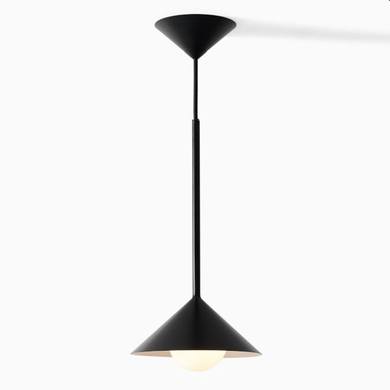 Brivana Adjustable Pendant – Cone Shade Light for Kitchen or Dining T268