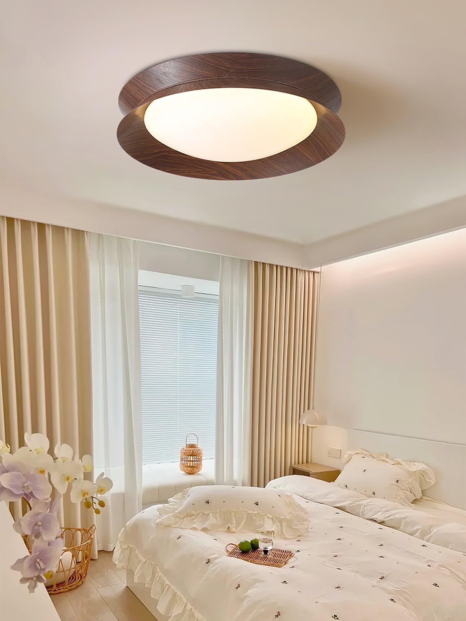Double Half Round Ceiling Light M386