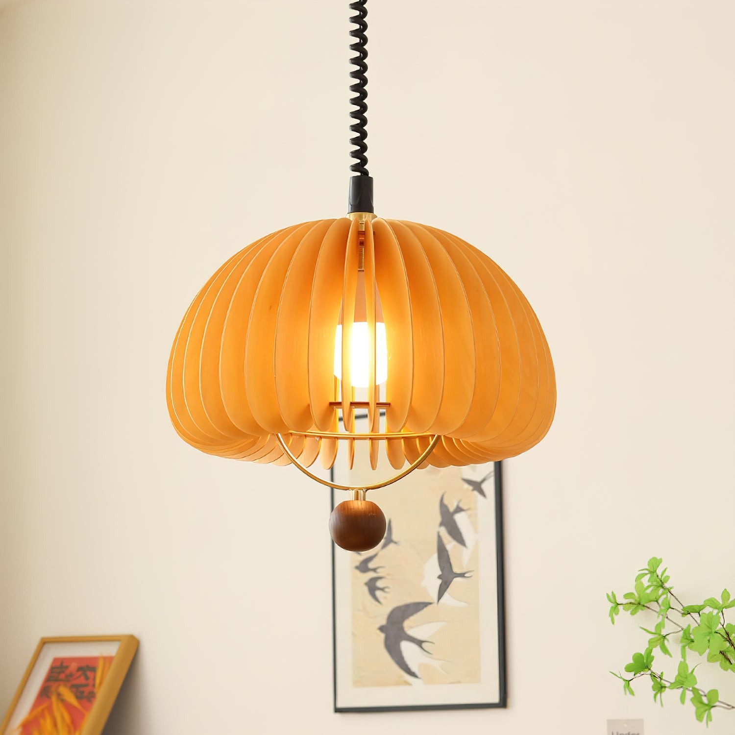 Pumpkin Adjustable Pendant Light M30