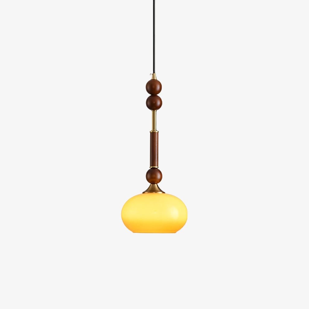 Retro Solid Wood Series Pendant Lamp M524