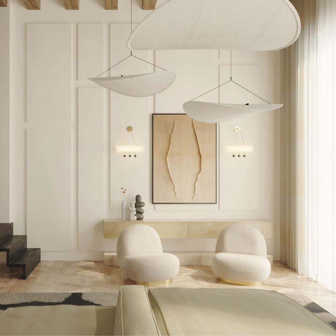 Modern Cloud TENSE LED Pendant Light