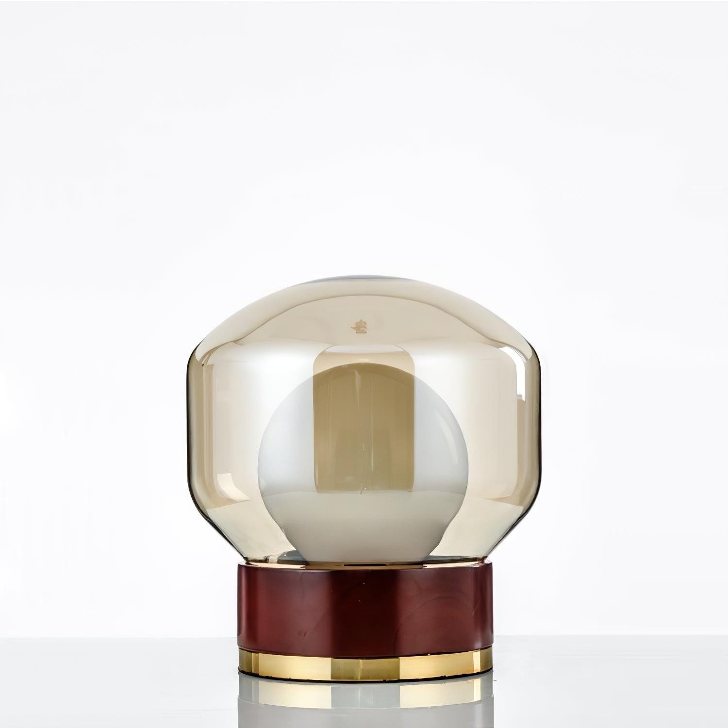 Simple Creative Wood Orb Table Lamp M527