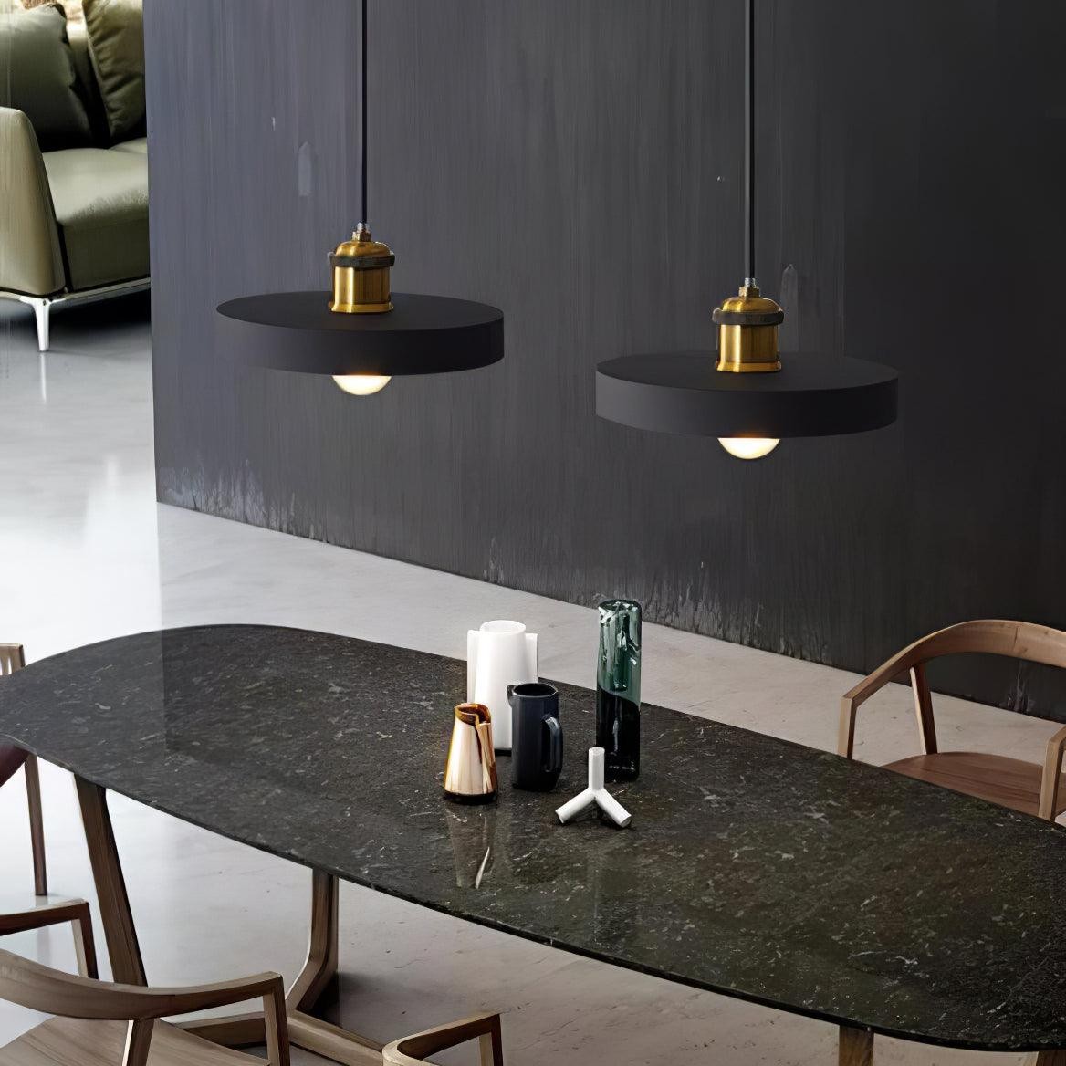 Modern Resin Geometric Pendant Lamp M432