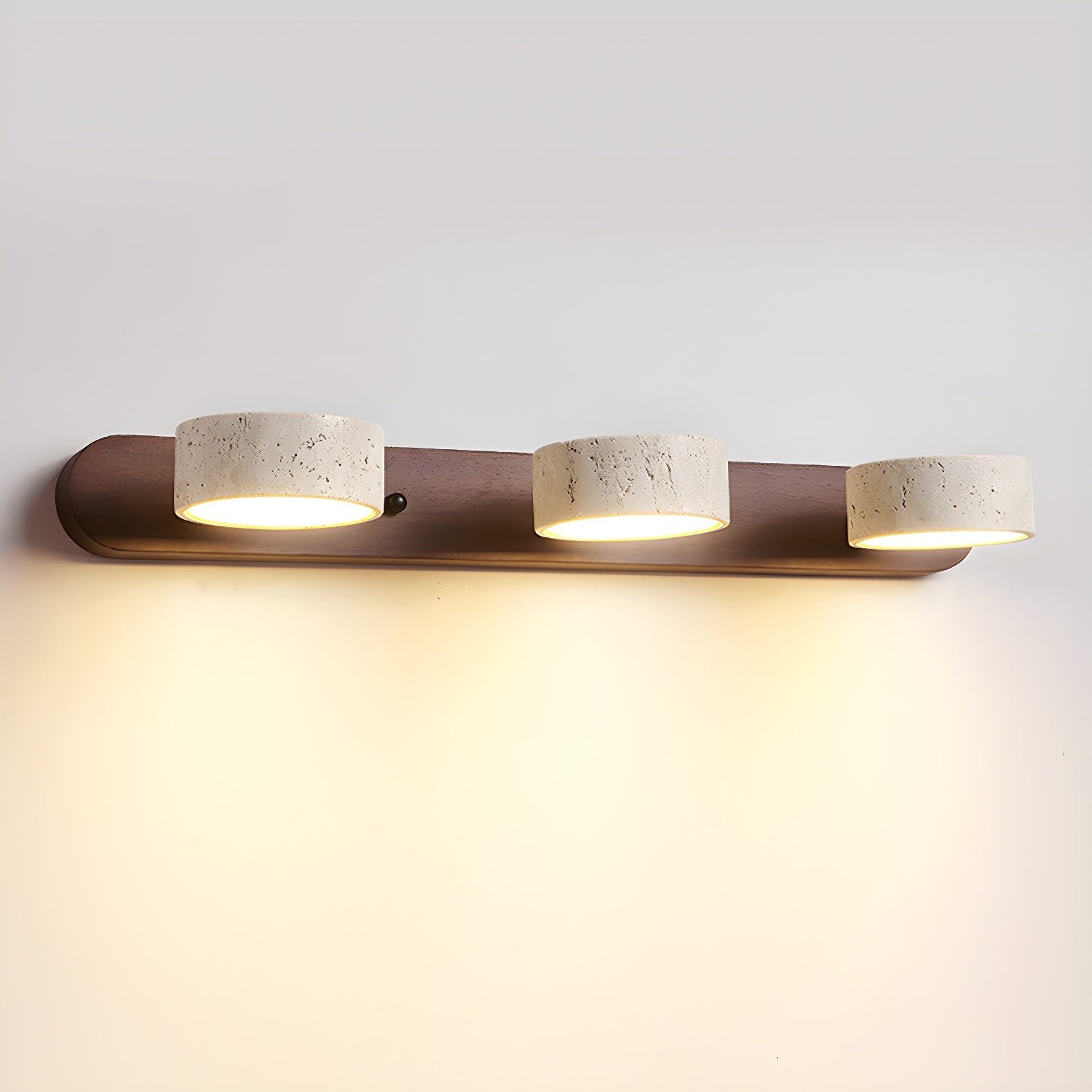 Natural Travertine Dual Wall Lamp G115