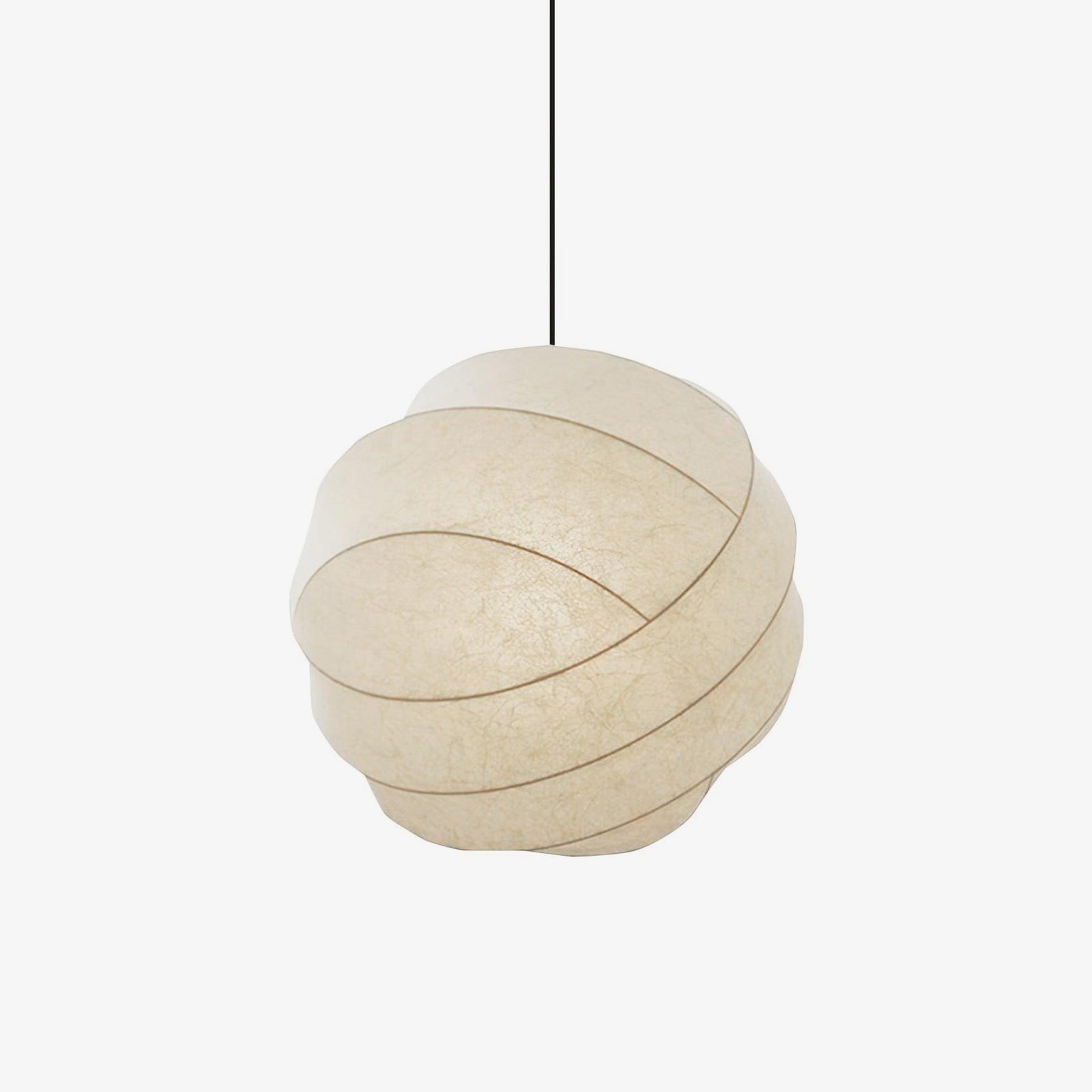 Wabi-Sabi Style Fiber Cocoon Pendant Lamp M505