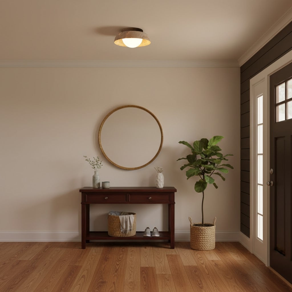 Piedra Travertine Ceiling Lamp D682