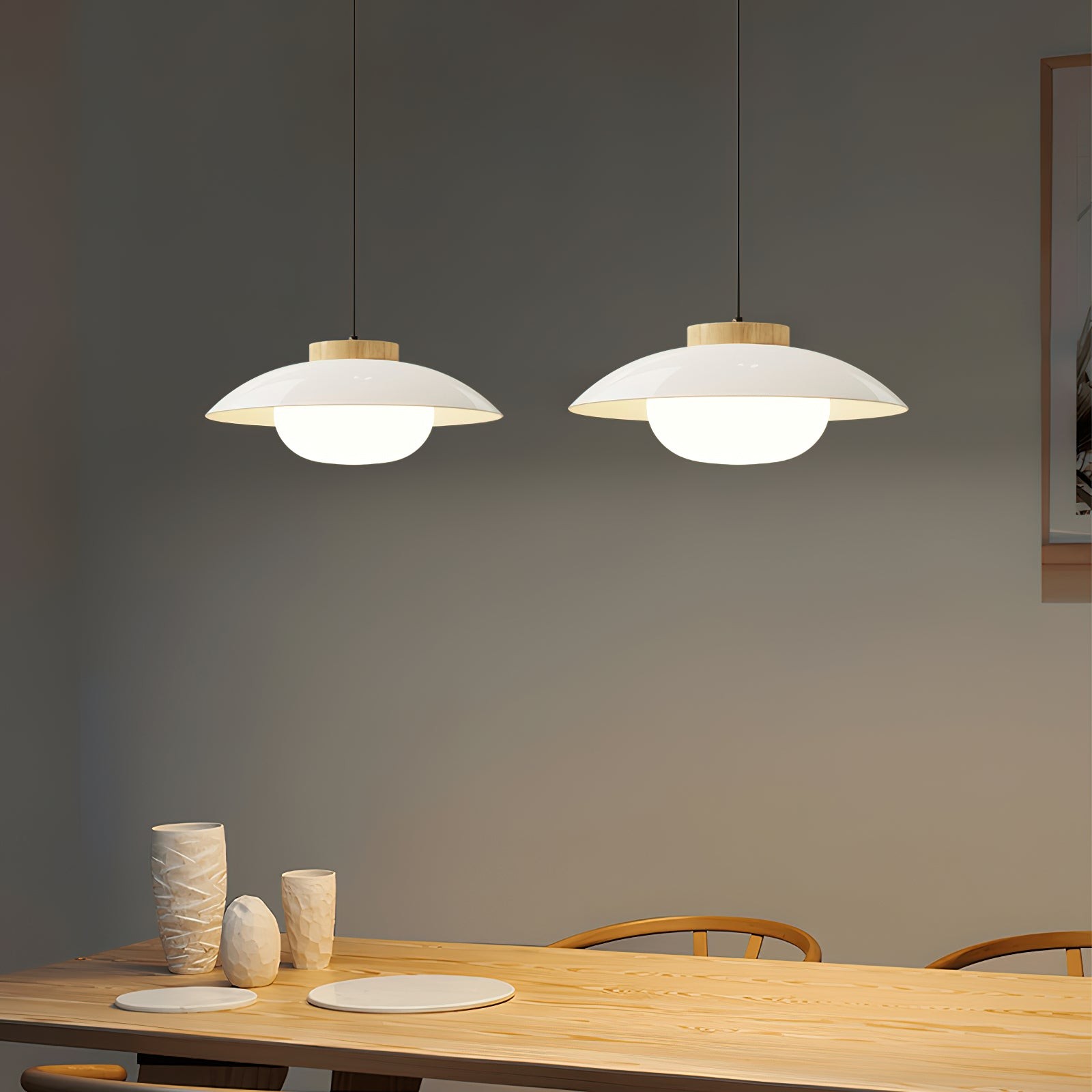 Modern Dining Room Glass Pendant Lamp M202