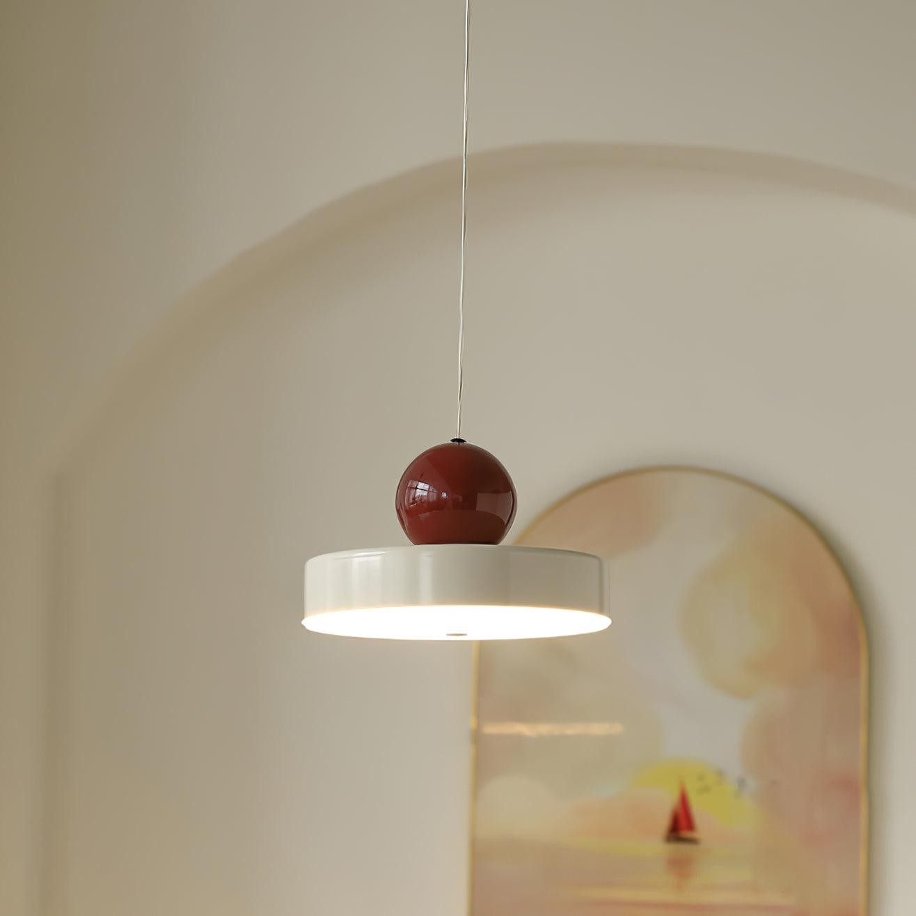 Modern Minimalist Round Led Pendant Light For Kitchen Island M225