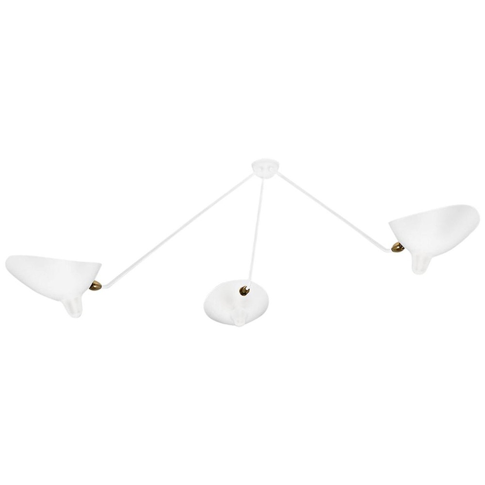 Industrial Adjustable Multi Arm Ceiling Light S17